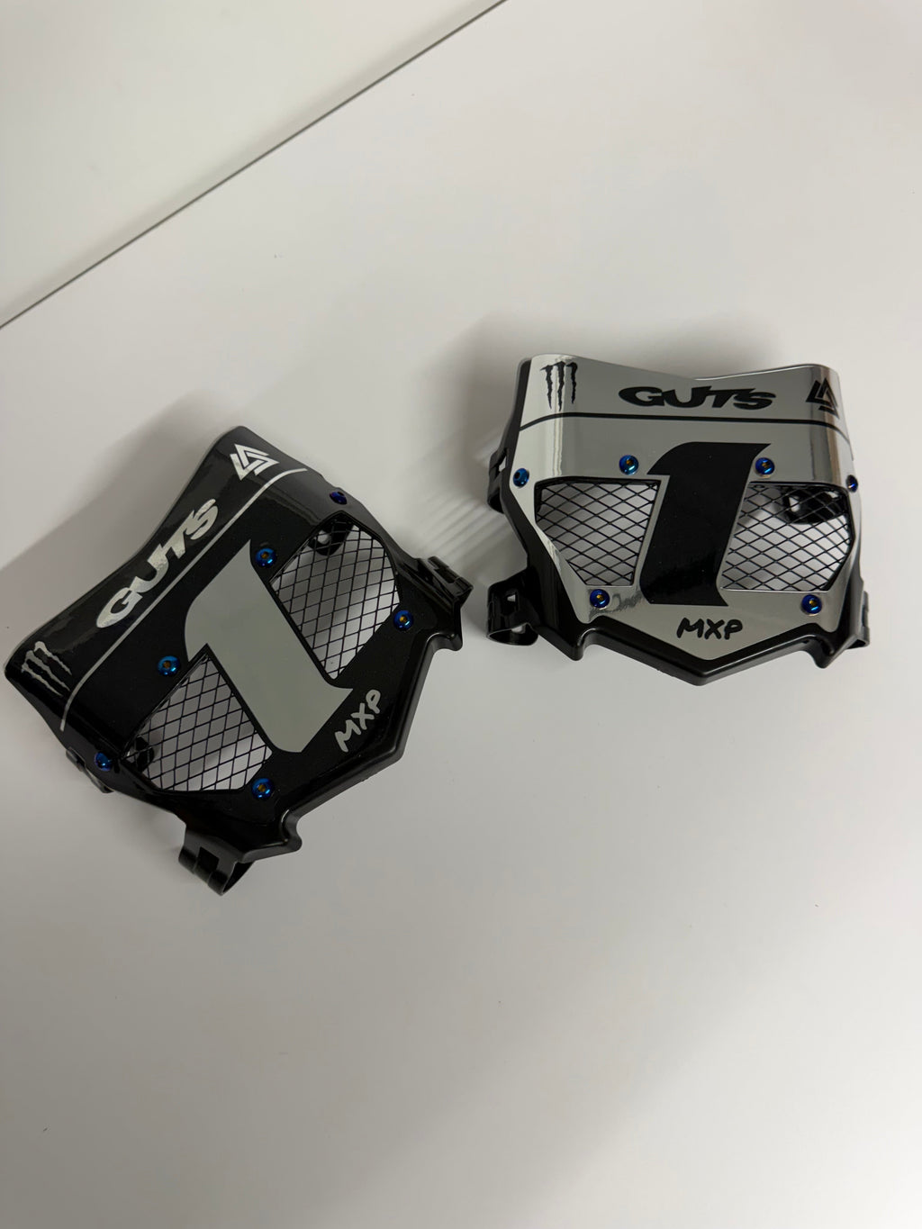 OG Real Titanium Motocutz Vented Plate