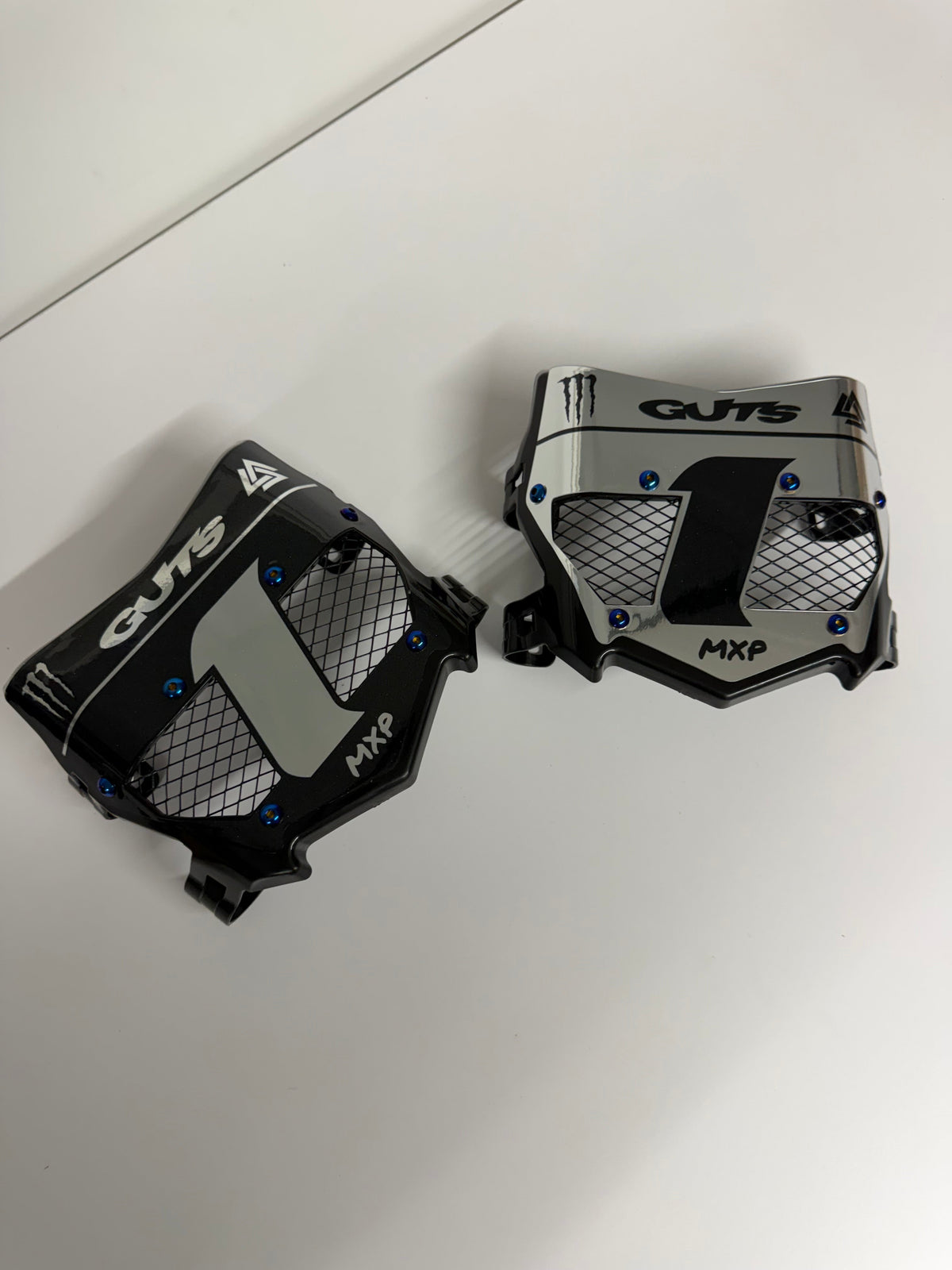 OG Real Titanium Motocutz Vented Plate