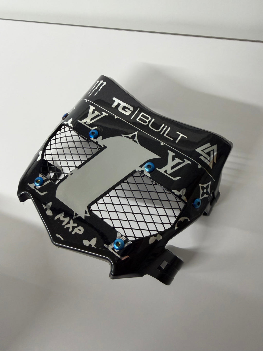 *LV* Real Titanium Motocutz Vented Plate