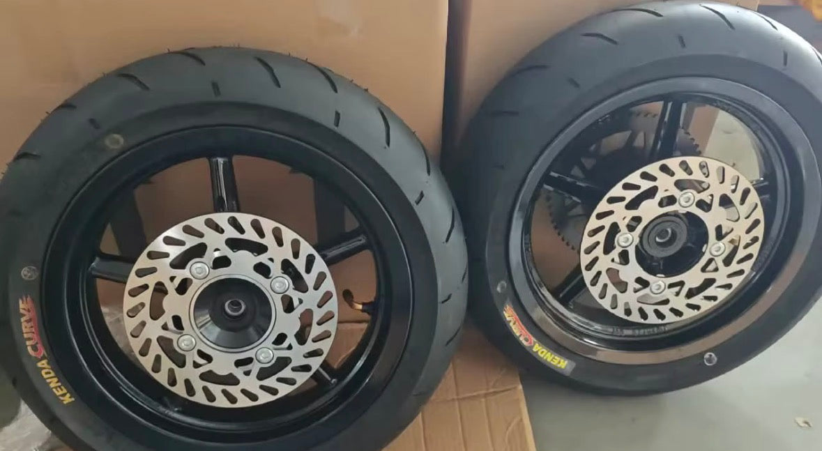 12” SUPERMOTO WHEEL SET KIT TUTTIO/YOZMA