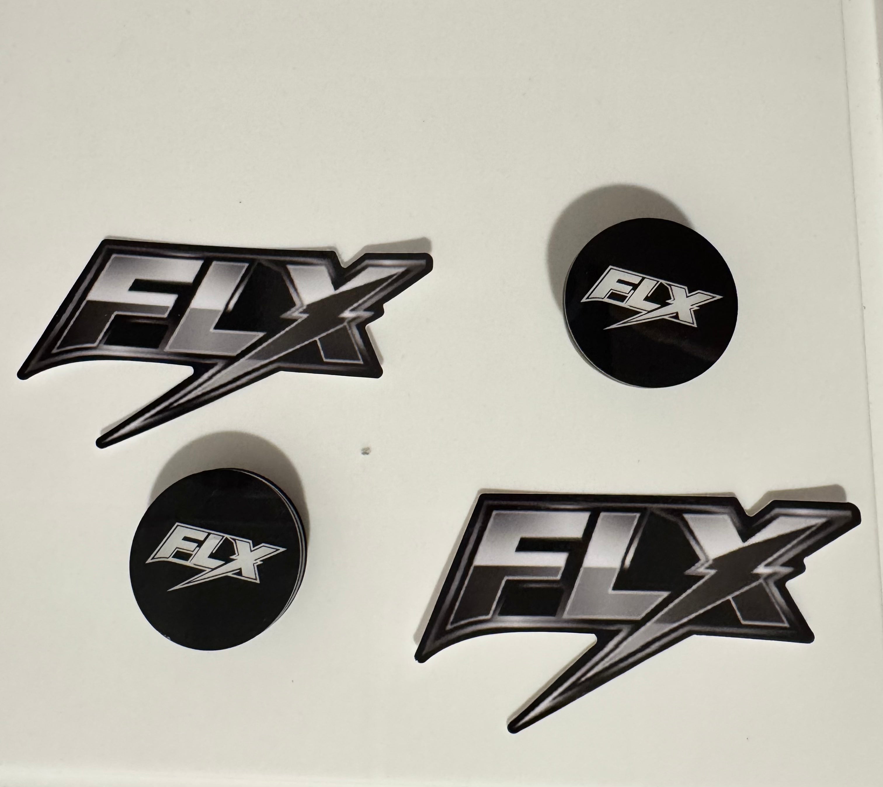 FLX Sticker And Pop socket spinner Combo